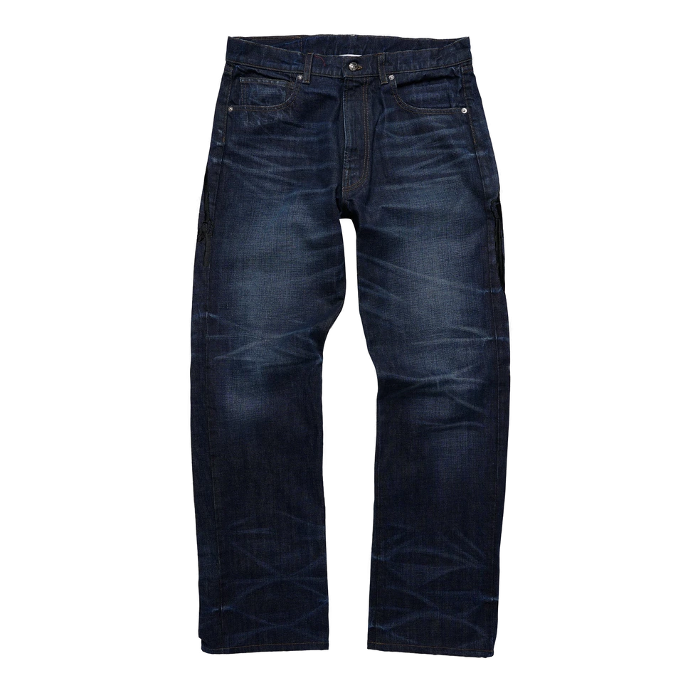 Warren Lotas Reaper Denim Pant – Faded Indigo