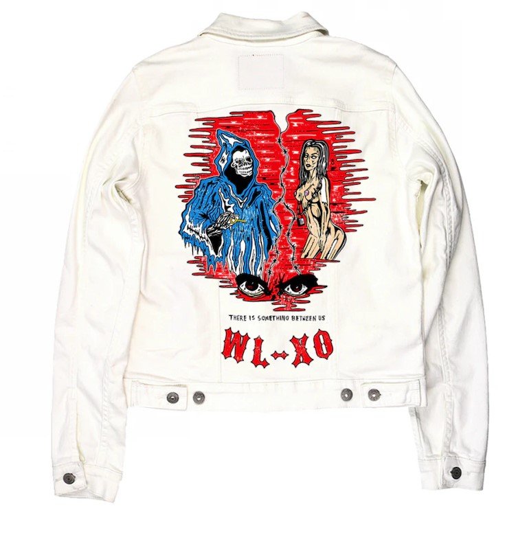 Warren Lotas The Weeknd x Warren Lotas Fear Denim Jacket White Men’s