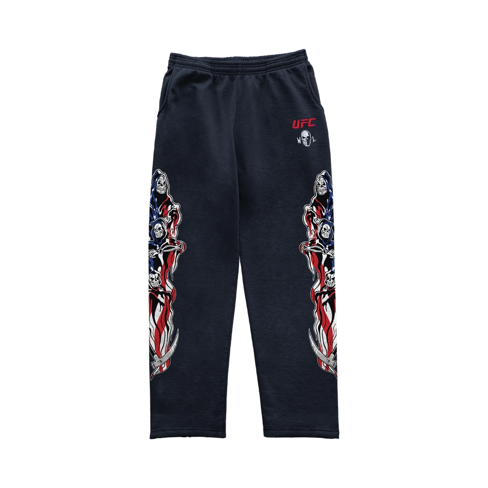 Warren Lotas UFC Three Reapers Sweatpants – Charcoal