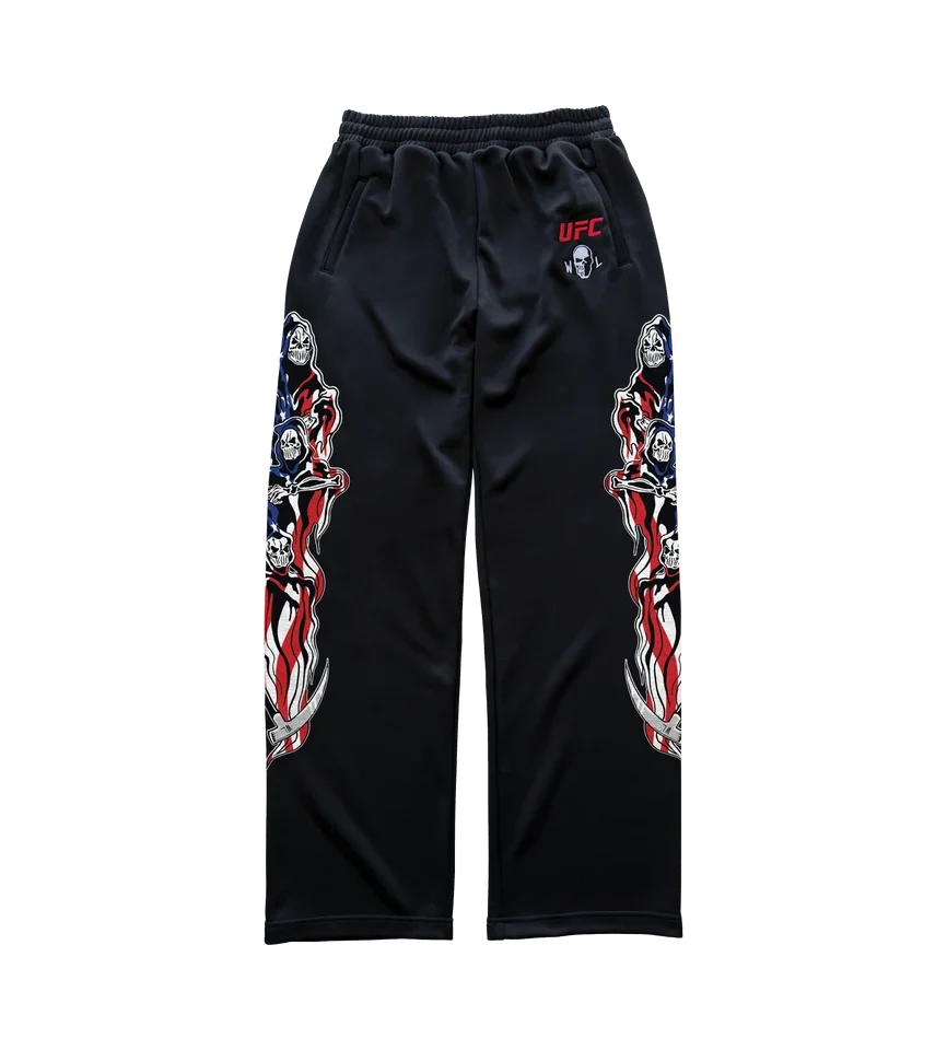 Warren Lotas UFC Three Reapers Track Pants – Black