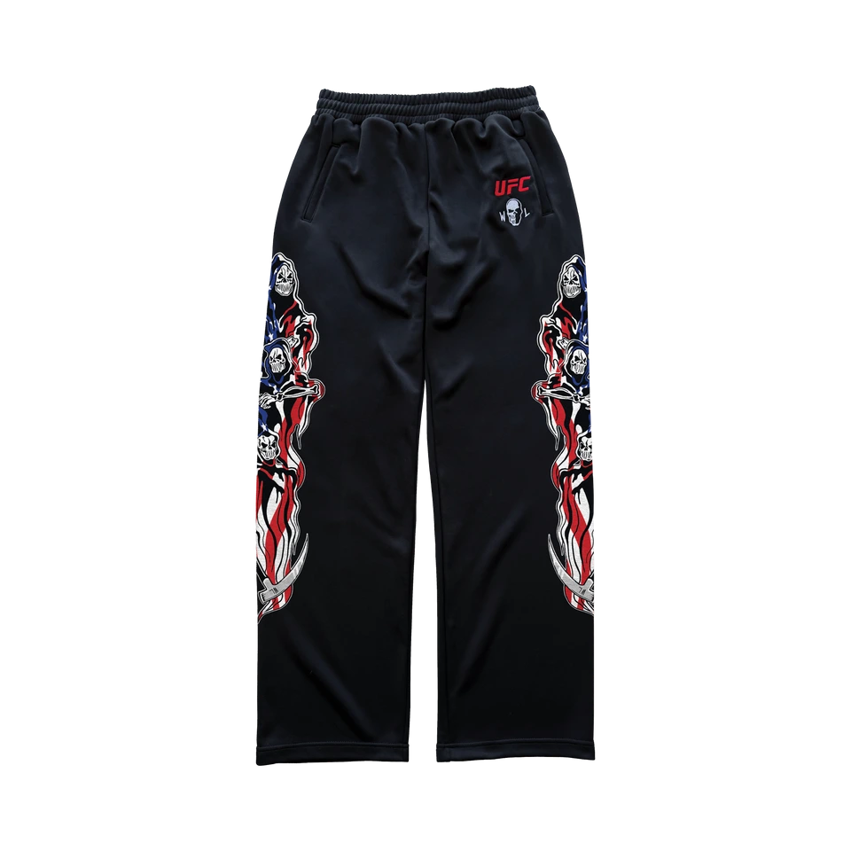 Warren Lotas UFC Three Reapers Track Pants – Black