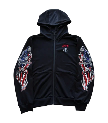 Warren Lotas UFC Three Reapers Track Jacket – Black