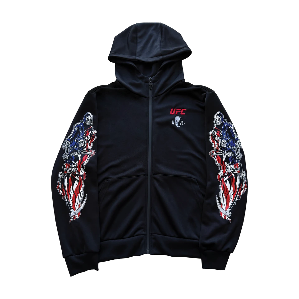 Warren Lotas UFC Three Reapers Track Jacket – Black
