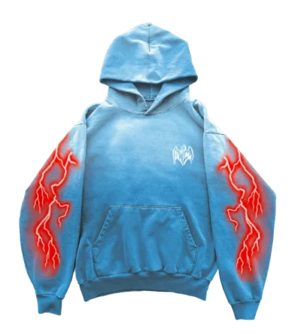 Warren Lotas Final Friday Hoodie Sunfaded Blue