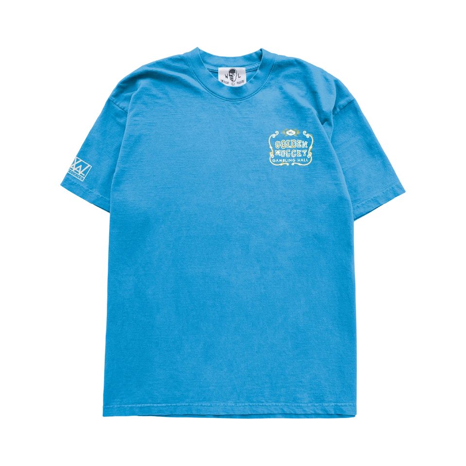 Warren Lotas Golden Nugget T-Shirt – Blue - Image 2