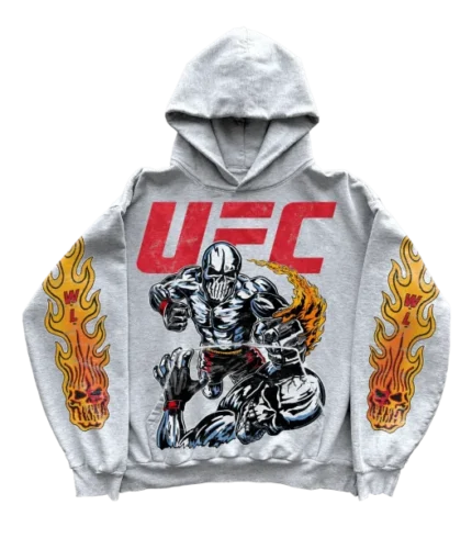 Warren Lotas Knockout Hoodie Heather Grey
