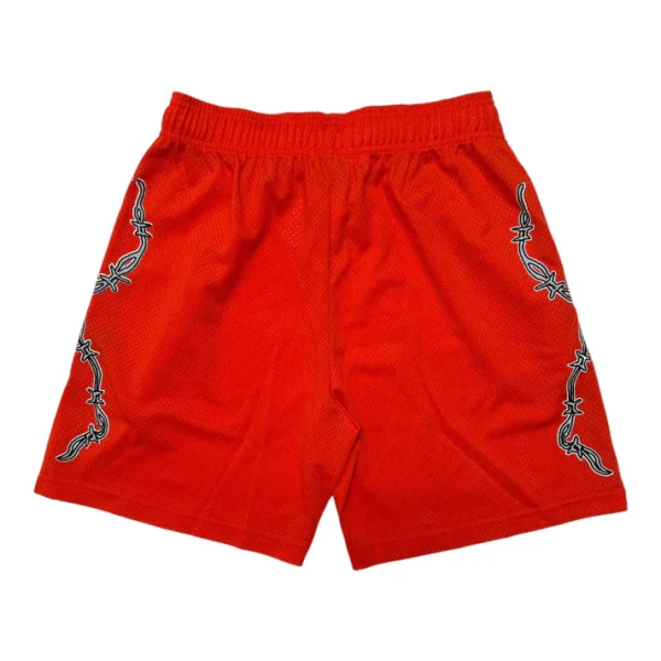 Warren Lotas No Good Basketball Shorts – Orange - Image 2