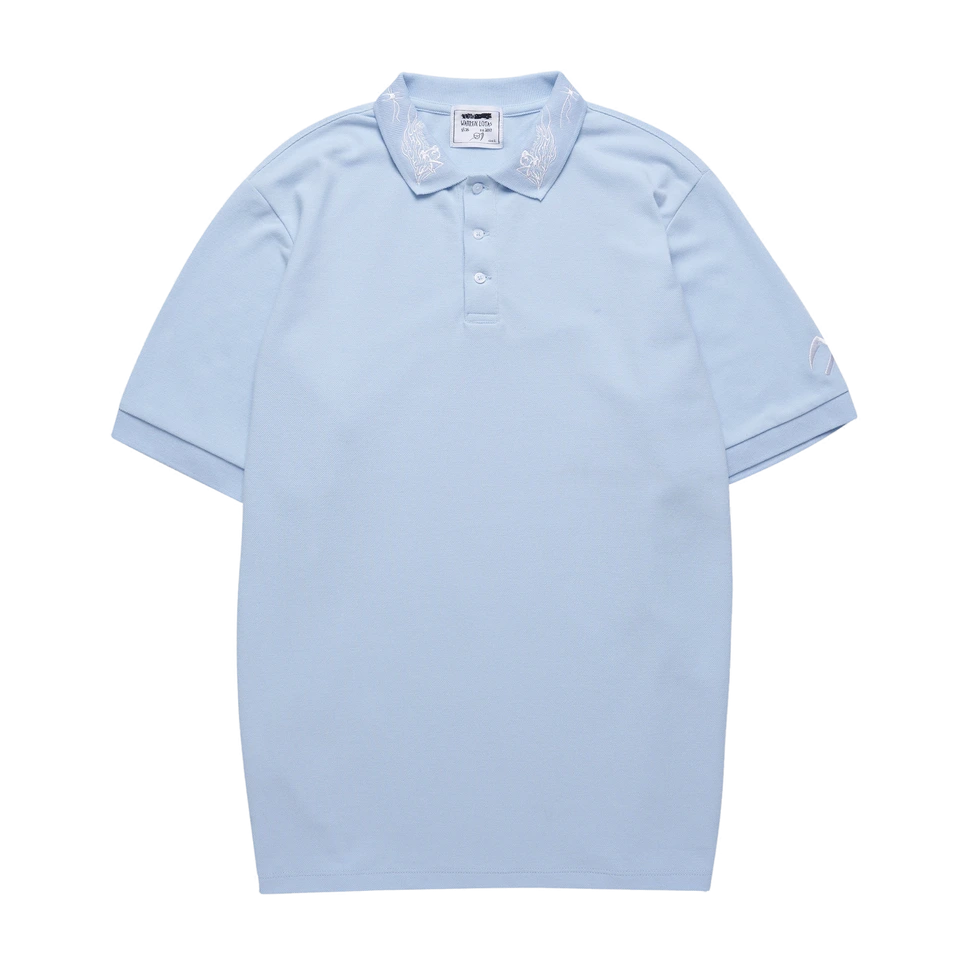 Warren Lotas Reaper Polo – Powder Blue