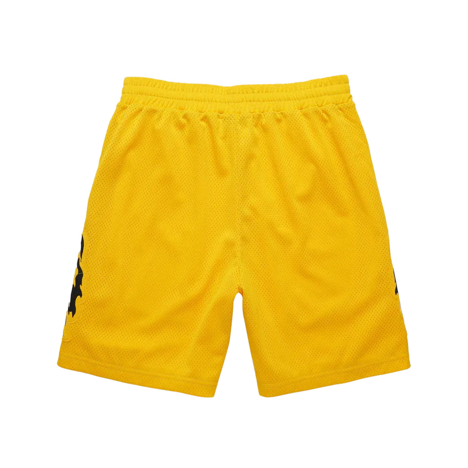 Warren Lotas Serenity Mesh Shorts – Gold - Image 2