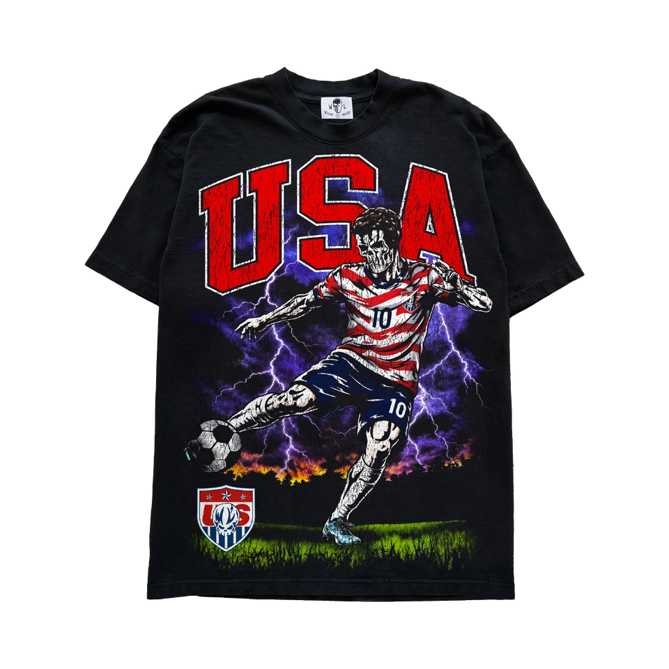 Warren Lotas USA World Cup T-Shirt – Black