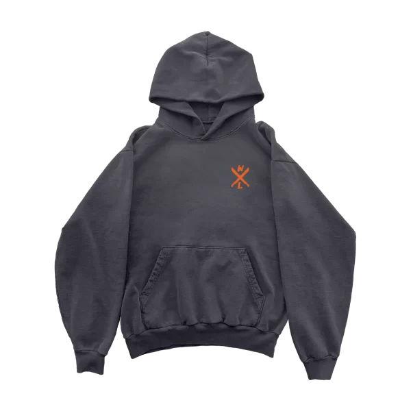 Warren Lotas Hell and Back Hoodie Stonewashed