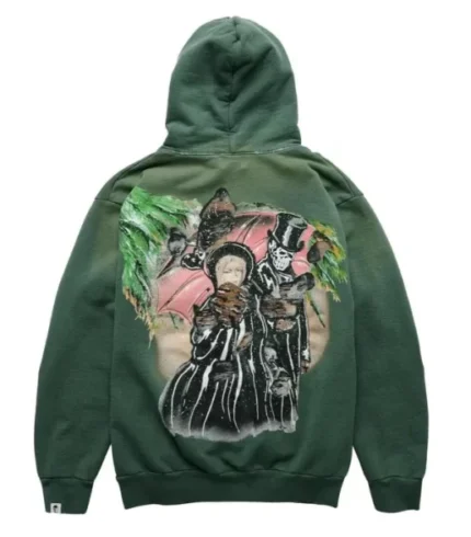 Warren Lotas Romance WL Hoodie Green